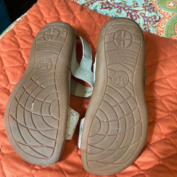 Snake skin print Mephisto sandals size 37 - Picture 3 of 3